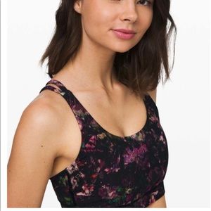 Lululemon Energy Bra Floral Illusion White Multi 8